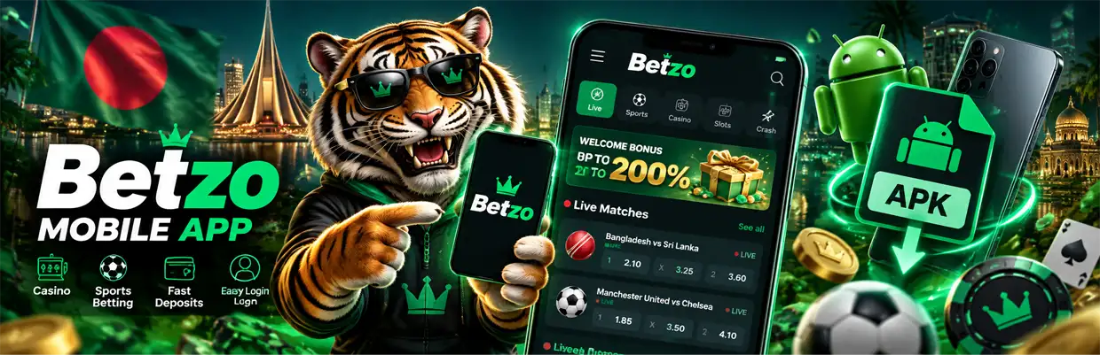 Download Betzo app APK for Android in Bangladesh