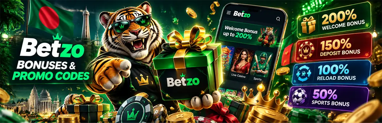 Betzo welcome bonus and free spins for new accounts